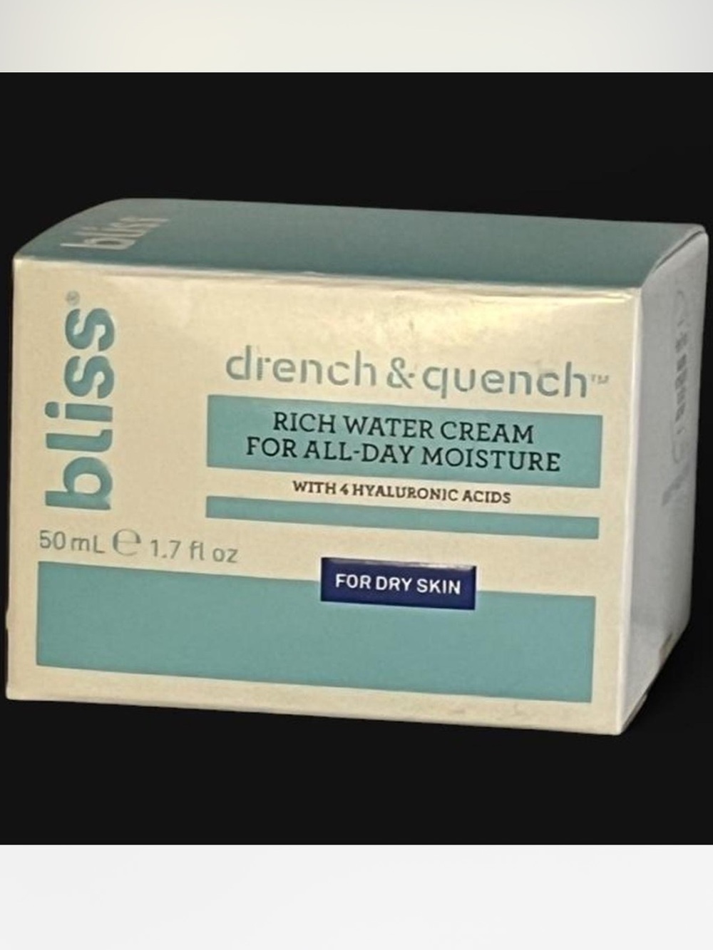 Bliss Drench & Quench Rich Water Cream - for dry skin